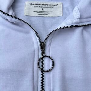 Women’s “the sweatshirt project ,“ “more than a sweatshirt” size L